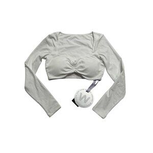 WISKII Long Sleeve Bra in Ivory